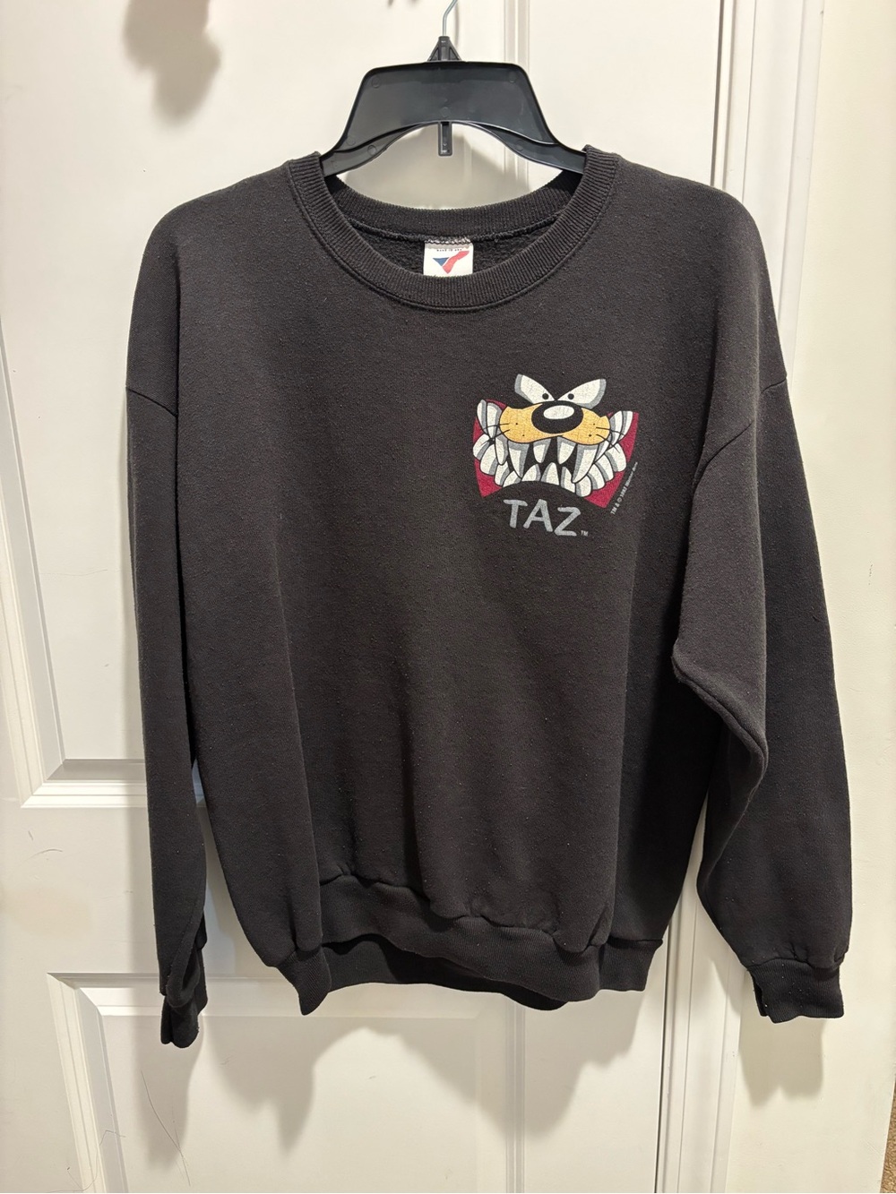 Vintage Taz Tasmanian Devil Looney Tunes Graphic Crewneck Sweatshirt